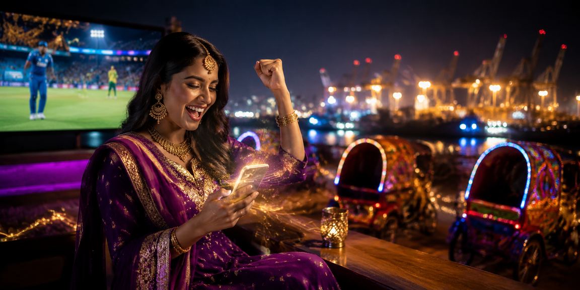 ঢাকায় ক্রিকেট বাজি এবং রাস্তার পরিবেশ